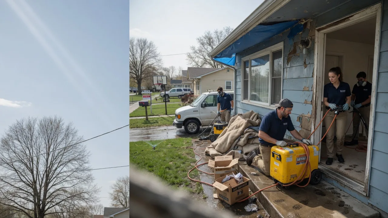 Basement Flood Cleanup in Fairview, OK near me